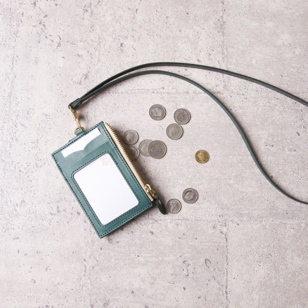 零錢證件夾 Coin Purse ID Holder ／ 墨綠 Dark Green