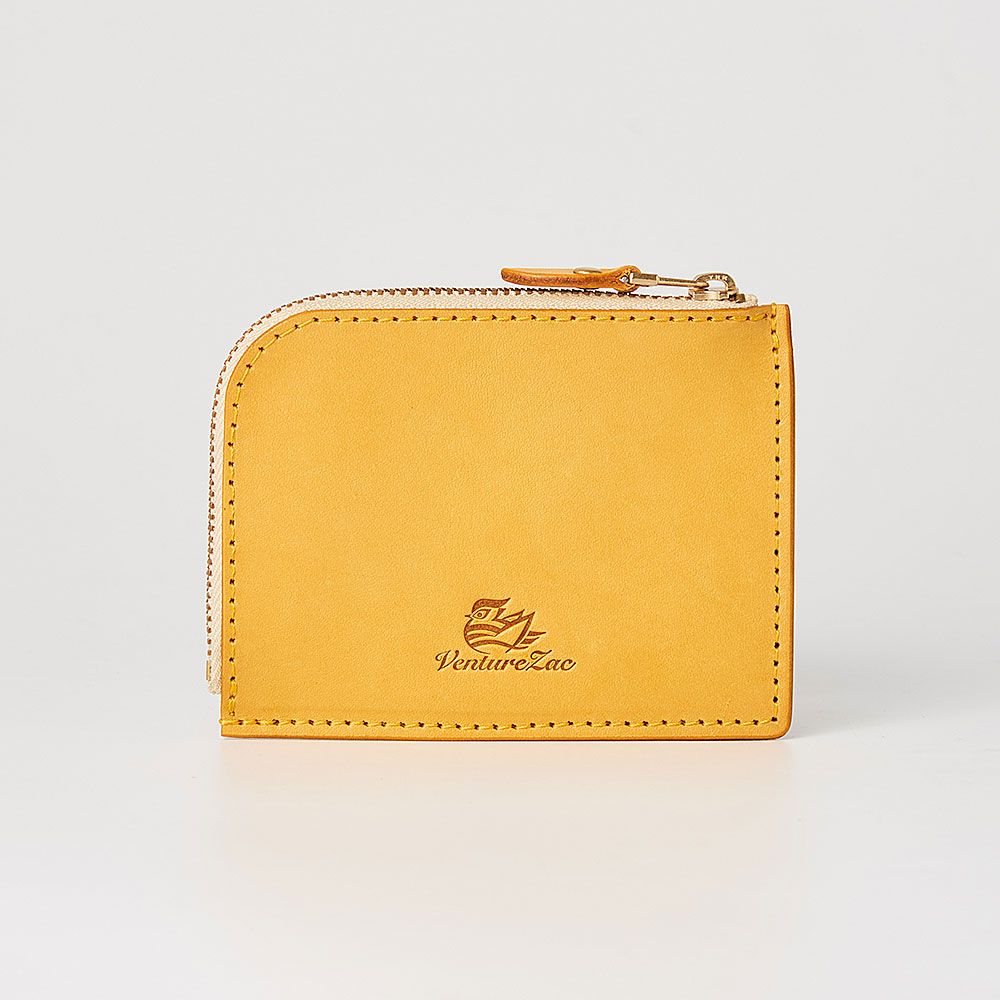 L型拉鍊零錢包L Zip Coin Wallet ／ 黃色 Yellow