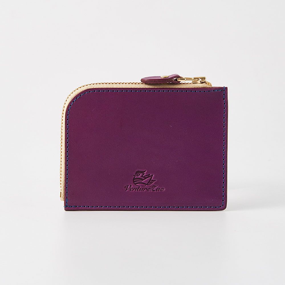 L型拉鍊零錢包 L Zip Coin Wallet / 紫色 Purple